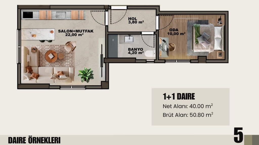 1+1 Tip 1 Planı