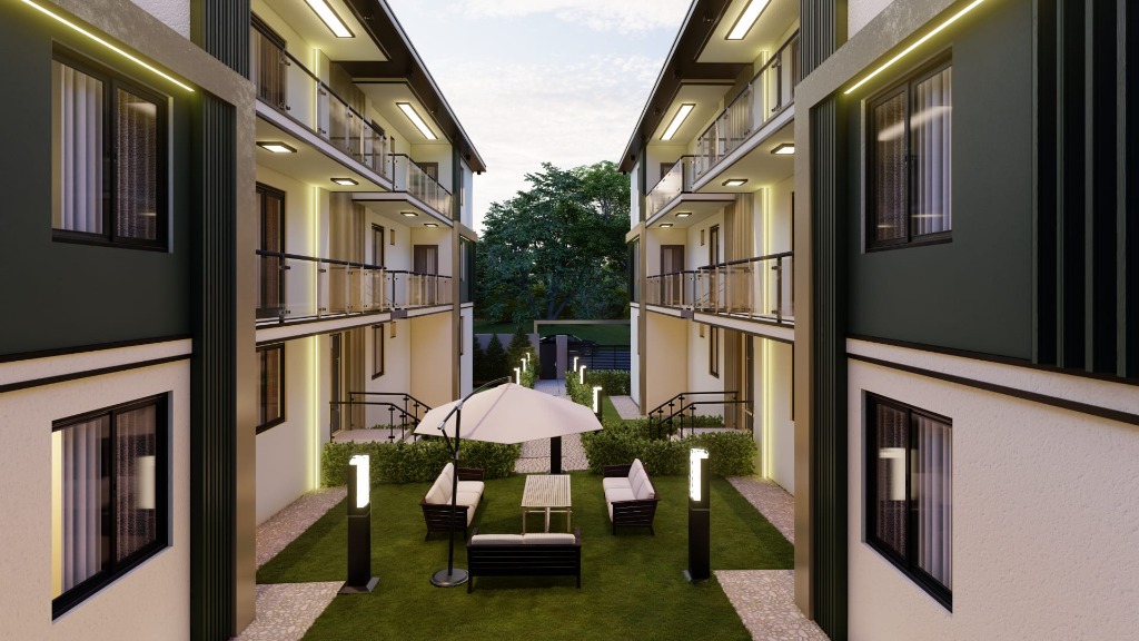 Lami Vista Konutları İç Avlu ve Peyzaj